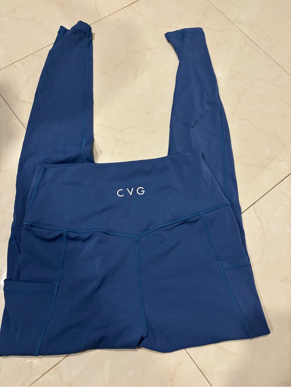 CVG Blue leggings size smalll